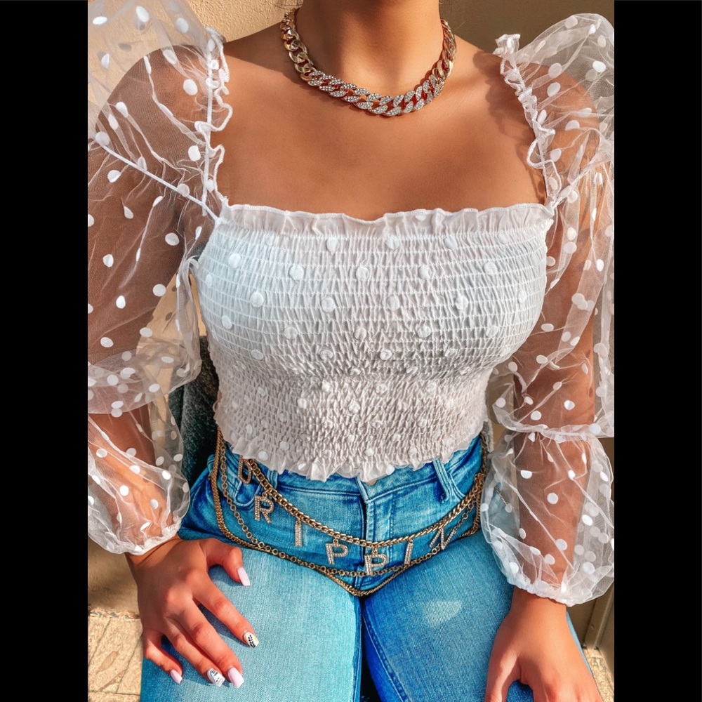 Crop Top - White